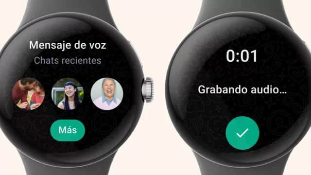 Ahora sí, WhatsApp nativo para tu smartwatch (ya está disponible en Wear OS)