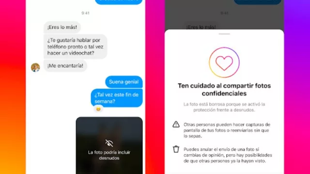 El mensajero de Instagram ahora blurea las fotos íntimas (para prevenir la sextorsion)