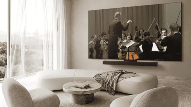 Un tele de 97 pulgadas y otro de 27 inalámbrico y táctil (las locuras que trajo LG)